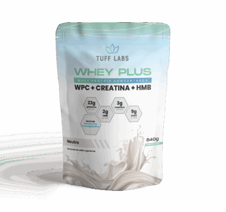 WHEY PLUS (SABOR) - WPC + CREATINA + HMB