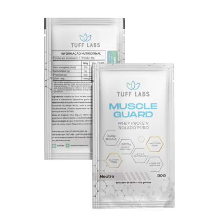 Whey Protein Isolado MUSCLE GUARD Dose Única